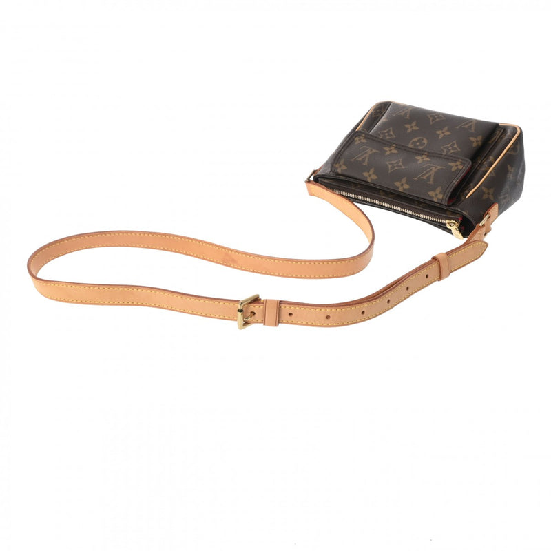 LOUIS VUITTON ルイヴィトン モノグラム ヴィバシテ PM ブラウン M51165 レディース モノグラムキャンバス ショルダーバッグ ABランク 中古 銀蔵