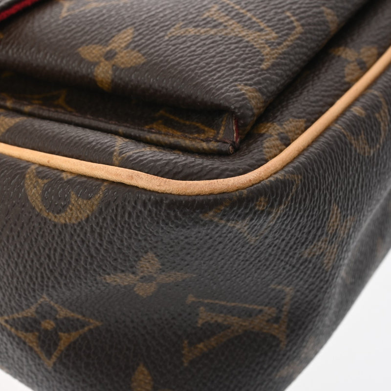 LOUIS VUITTON ルイヴィトン モノグラム ヴィバシテ PM ブラウン M51165 レディース モノグラムキャンバス ショルダーバッグ ABランク 中古 銀蔵