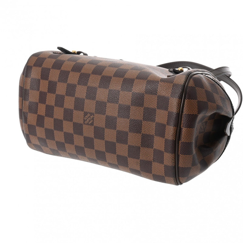 LOUIS VUITTON ルイヴィトン ダミエ リヴィントン PM ブラウン N41157 レディース ダミエキャンバス ハンドバッグ ABランク 中古 銀蔵