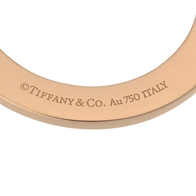 TIFFANY&Co. ティファニー Tワン サークル ラージ - レディース K18ピンクゴールド ネックレス Aランク 中古 銀蔵