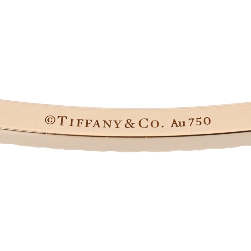 TIFFANY&Co. ティファニー Tスマイル エクストララージ ダイヤ - レディース K18ピンクゴールド ネックレス Aランク 中古 銀蔵