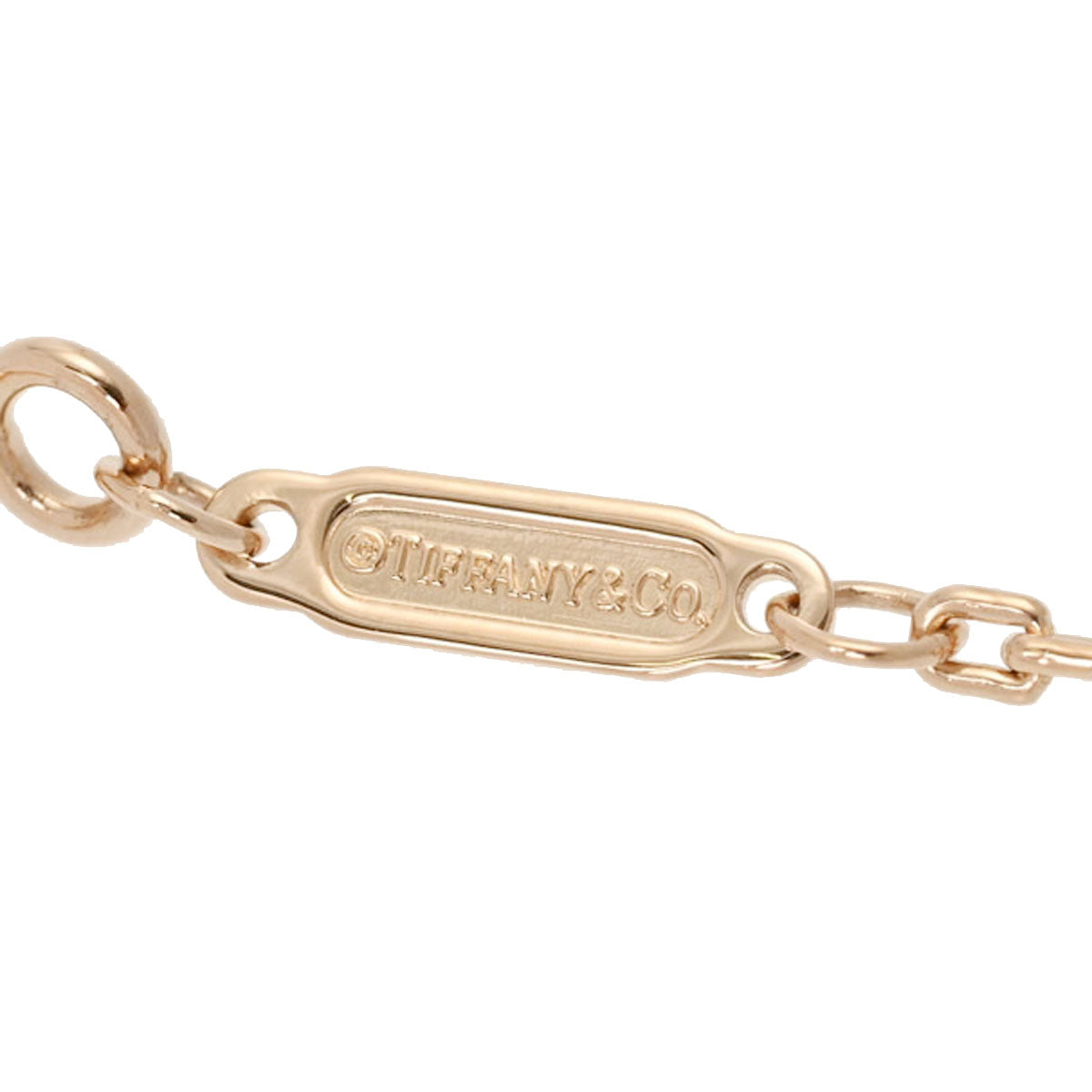 ティファニーTスマイル エクストララージ ダイヤ レディース K18ピンク