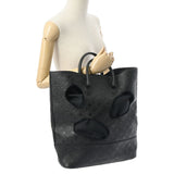 LOUIS VUITTON ルイヴィトン モノグラムアンプラント ウィズホールズ MM 川久保玲コラボ 黒 M58661 レディース レザー トートバッグ ABランク 中古 銀蔵