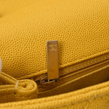 CHANEL シャネル マトラッセ トップハンドル 29 2WAY イエロー A92991 レディース キャビアスキン ハンドバッグ ABランク 中古 銀蔵