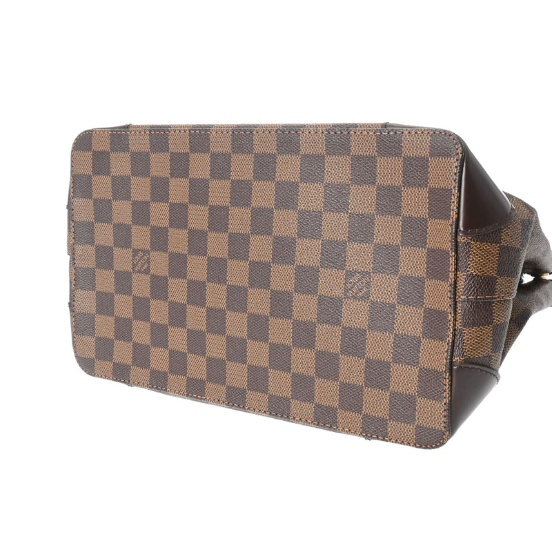 LOUIS VUITTON ルイヴィトン ダミエ ハムステッド PM ブラウン N51205 レディース ダミエキャンバス ハンドバッグ Aランク 中古 銀蔵