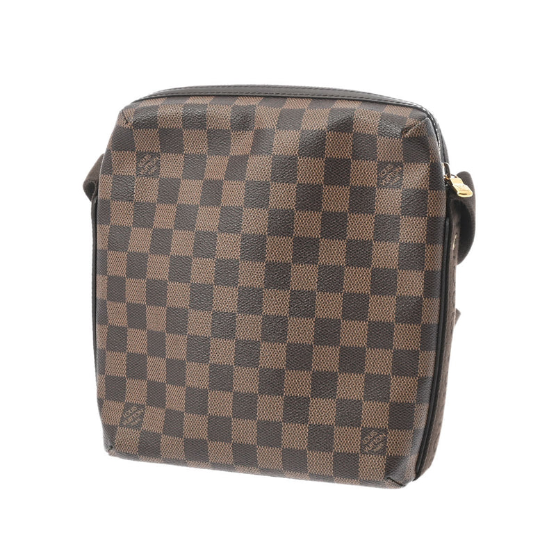 LOUIS VUITTON ルイヴィトン ダミエ トロターボブール ブラウン N41135 ユニセックス ダミエキャンバス ショルダーバッグ Aランク 中古 銀蔵