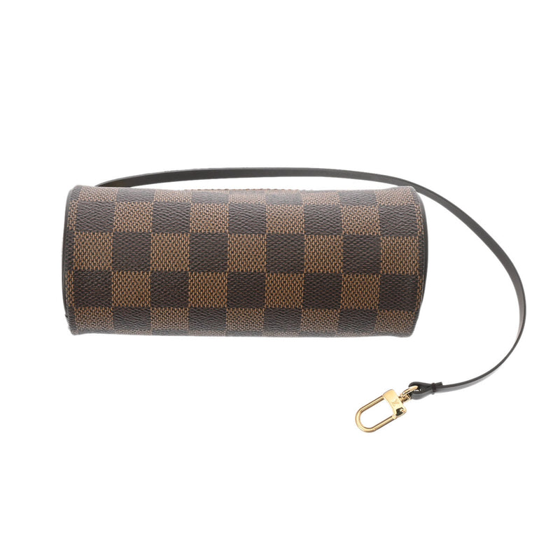 LOUIS VUITTON ルイヴィトン ダミエ パピヨン 30 ブラウン N51303 レディース ダミエキャンバス ハンドバッグ Bランク 中古 銀蔵