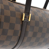 LOUIS VUITTON ルイヴィトン ダミエ パピヨン 30 ブラウン N51303 レディース ダミエキャンバス ハンドバッグ Bランク 中古 銀蔵