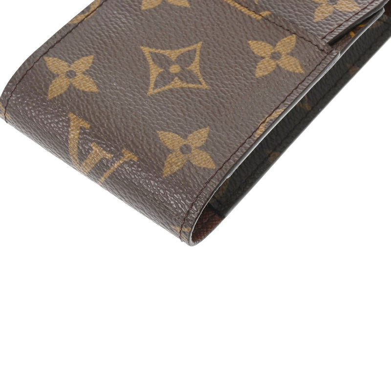 LOUIS VUITTON ルイヴィトン モノグラム シガレットケース ブラウン M63024 レディース モノグラムキャンバス ブランド小物 ABランク 中古 銀蔵