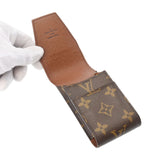 LOUIS VUITTON ルイヴィトン モノグラム シガレットケース ブラウン M63024 レディース モノグラムキャンバス ブランド小物 ABランク 中古 銀蔵