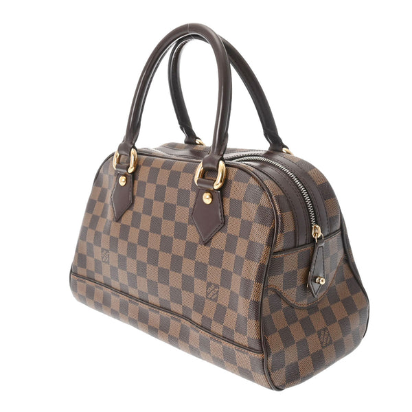 LOUIS VUITTON ルイヴィトン ダミエ ドゥオモ ブラウン N60008 レディース ダミエキャンバス ハンドバッグ ABランク 中古 銀蔵