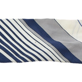 HERMES エルメス ツイリー EX LIBRIS ホワイト/ブルー/グレー レディース シルク100％ スカーフ Bランク 中古 銀蔵