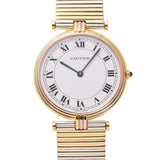 カルティエ トリニティ アンティーク ホワイト レディース 腕時計 クォーツ 中古 銀蔵