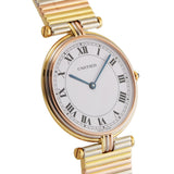 カルティエ トリニティ アンティーク ホワイト レディース 腕時計 クォーツ 中古 銀蔵