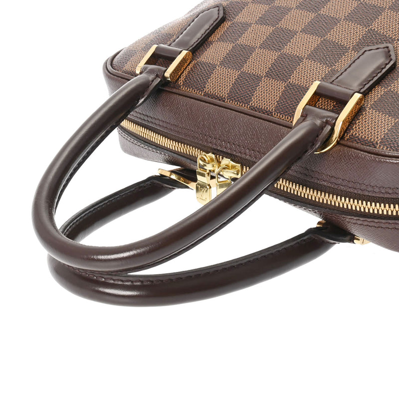 LOUIS VUITTON ルイヴィトン ダミエ ブレラ ブラウン N51150 レディース ダミエキャンバス ハンドバッグ ABランク 中古 銀蔵