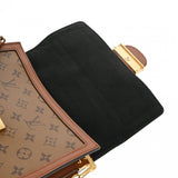 LOUIS VUITTON ルイヴィトン モノグラムリバース ドーフィーヌ MM 2WAY ブラウン M45958 レディース モノグラムキャンバス ショルダーバッグ Aランク 中古 銀蔵