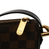 LOUIS VUITTON ルイヴィトン ダミエ ラヴェッロ GM ロングストラップ ブラウン N60006 レディース ダミエキャンバス ショルダーバッグ ABランク 中古 銀蔵