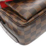 LOUIS VUITTON ルイヴィトン ダミエ ラヴェッロ GM ロングストラップ ブラウン N60006 レディース ダミエキャンバス ショルダーバッグ ABランク 中古 銀蔵