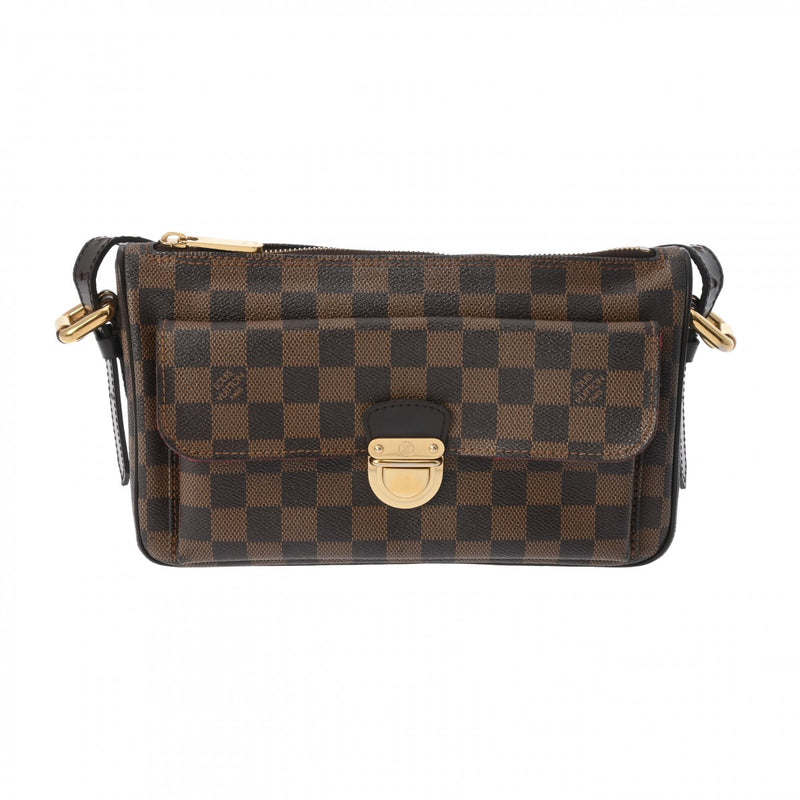 LOUIS VUITTON ルイヴィトン ダミエ ラヴェッロ GM ロングストラップ ブラウン N60006 レディース ダミエキャンバス ショルダーバッグ ABランク 中古 銀蔵