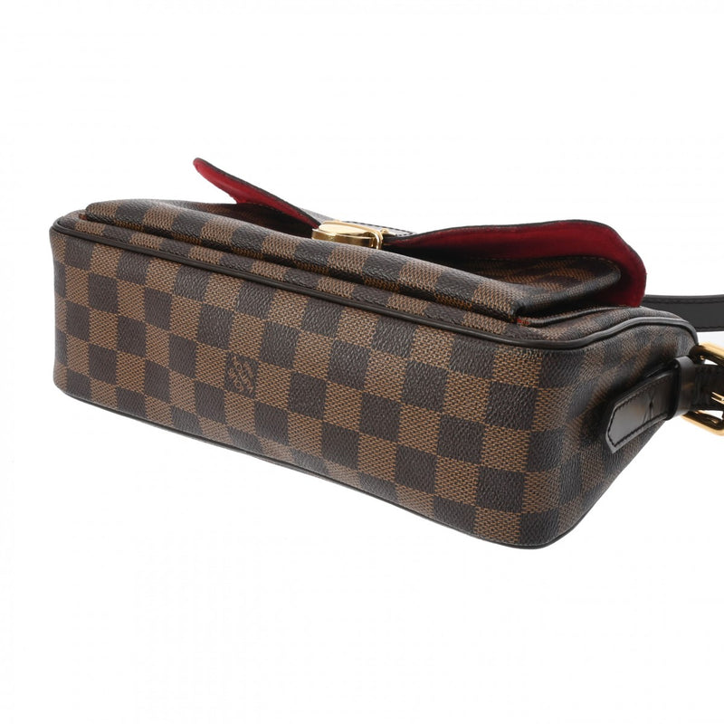 LOUIS VUITTON ルイヴィトン ダミエ ラヴェッロ GM ロングストラップ ブラウン N60006 レディース ダミエキャンバス ショルダーバッグ ABランク 中古 銀蔵
