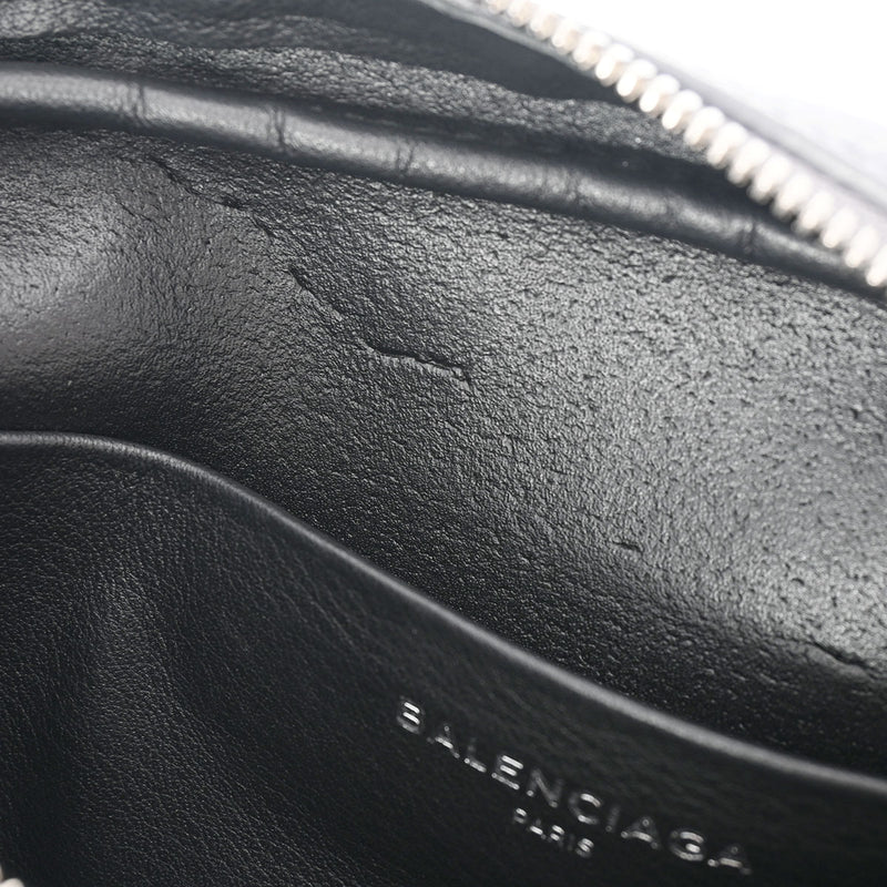 BALENCIAGA バレンシアガ エブリディ グレー シルバー金具 489812 レディース カーフ ショルダーバッグ ABランク 中古 銀蔵