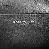 BALENCIAGA バレンシアガ エブリディ グレー シルバー金具 489812 レディース カーフ ショルダーバッグ ABランク 中古 銀蔵