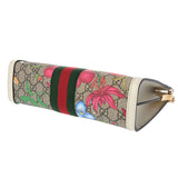 GUCCI グッチ オフィディア GGフローラ スモール 白 503877 レディース PVC レザー ショルダーバッグ Aランク 中古 銀蔵