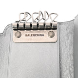BALENCIAGA バレンシアガ 6連キーケース  黒 658345 ユニセックス レザー キーケース Aランク 中古 銀蔵