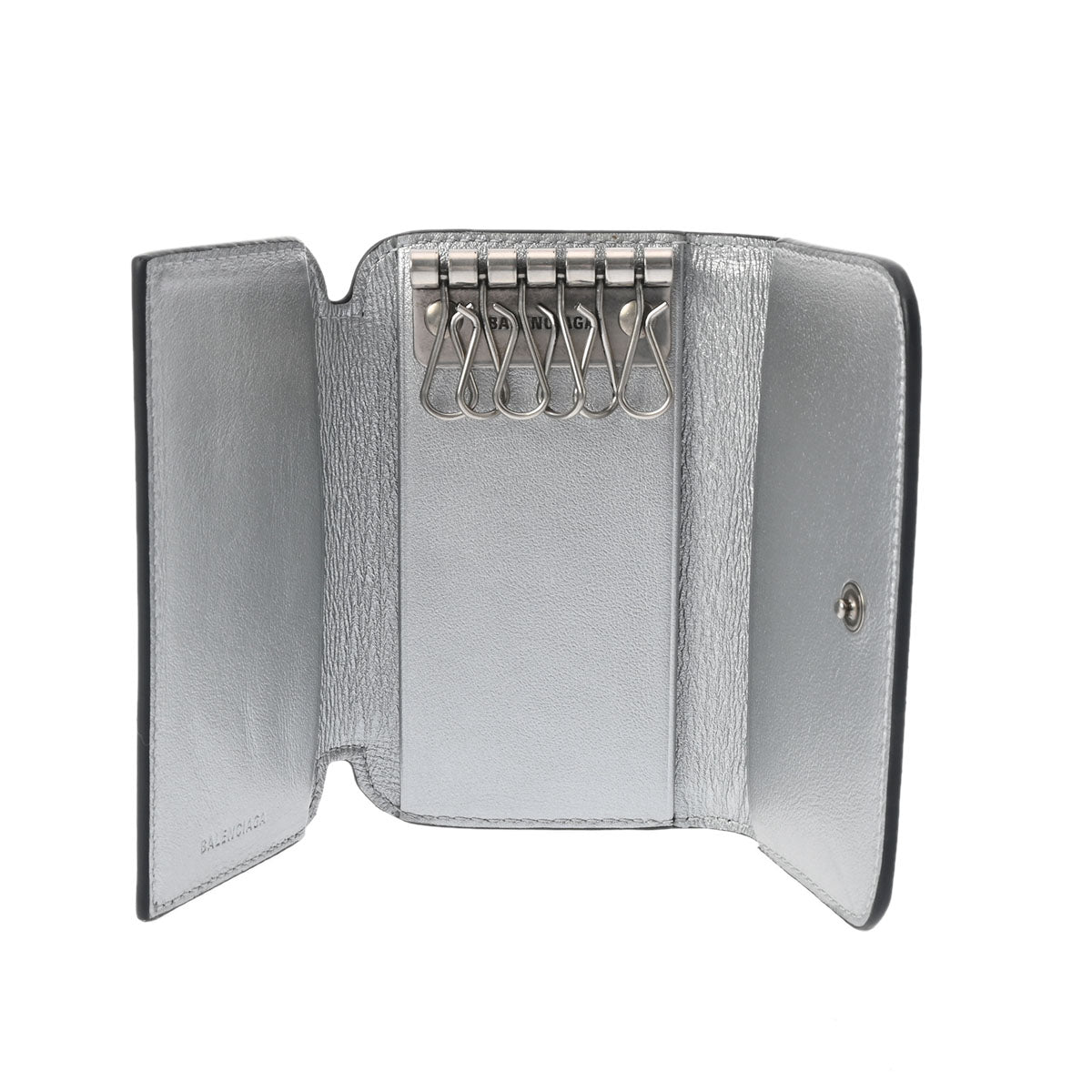 BALENCIAGA 赤 レザー キーケース 6連 BALENCIAGA(バレンシアガ