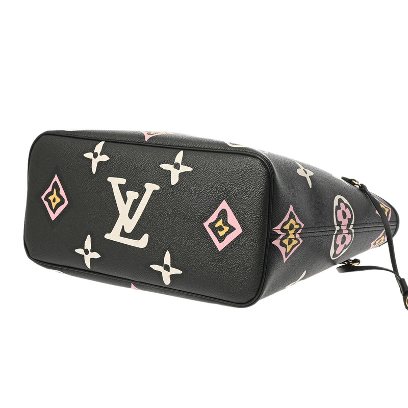 ルイヴィトンワイルドアットハート ネヴァーフル MM ブラック レディース モノグラムキャンバス トートバッグ M45818 LOUIS VUITTON  中古 – 銀蔵オンライン