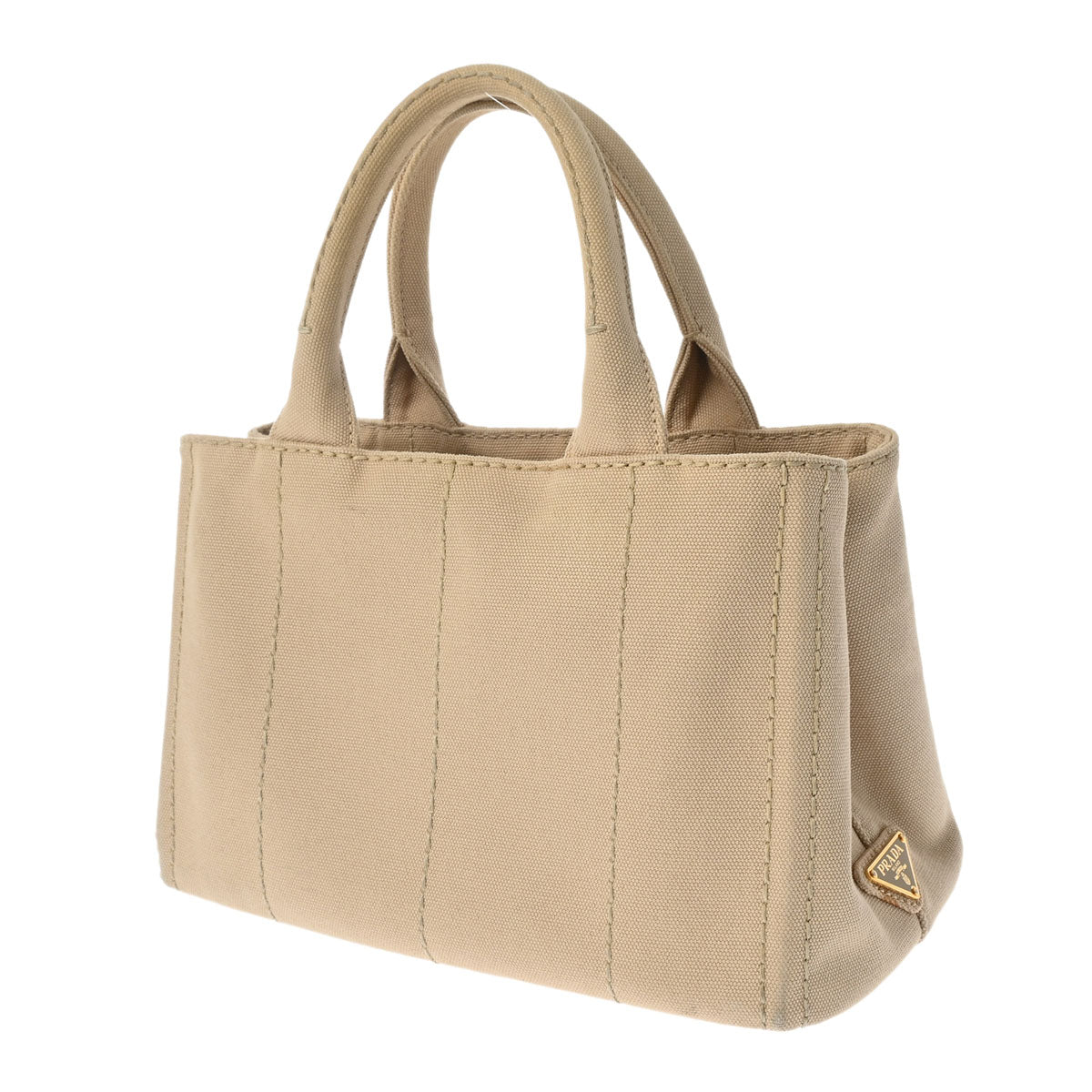 プラダカナパミニ ベージュ レディース トートバッグ 1BG439 PRADA