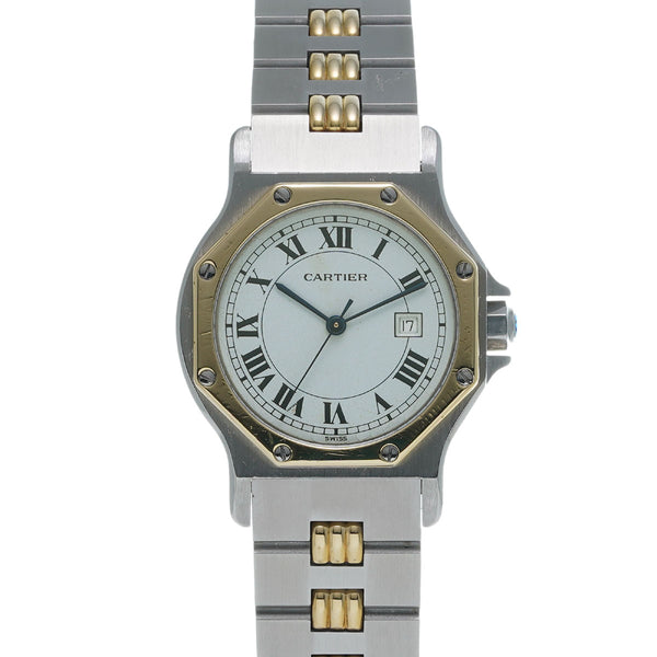 cartier サントス オクタゴン LM カルティエ ゴドロンブレス ガルべ 800000121828000-