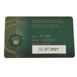 ロレックス オイスターパーペチュアル 31 277200 715-(8桁 ランダム番) イエロー レディース 腕時計 自動巻き 中古 銀蔵