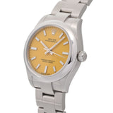 ロレックス オイスターパーペチュアル 31 277200 715-(8桁 ランダム番) イエロー レディース 腕時計 自動巻き 中古 銀蔵