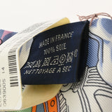 HERMES エルメス ツイリー SUR MON NUAGE エクリュ/ブルーノワール 063900S レディース シルク100％ スカーフ 未使用 銀蔵