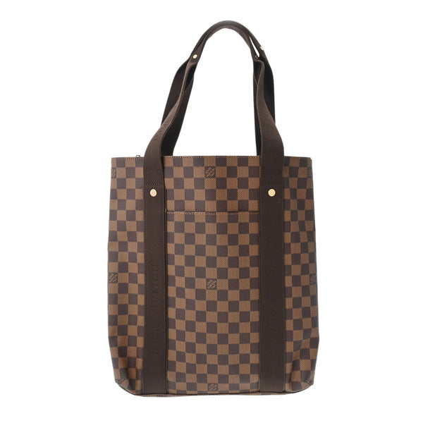 LOUIS VUITTON ルイヴィトン ダミエ カバボブール ブラウン N52006 ユニセックス ダミエキャンバス トートバッグ 新同 中古 銀蔵