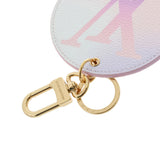 LOUIS VUITTON ルイヴィトン モノグラムジャイアント ポルトクレ イリュストレ グラデーション ピンク/紫 M00666 レディース モノグラムキャンバス キーホルダー Aランク 中古 銀蔵