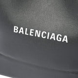 BALENCIAGA バレンシアガ ショッピング トート XXS 2WAYバッグ 黒 597858 レディース カーフ ハンドバッグ Aランク 中古 銀蔵