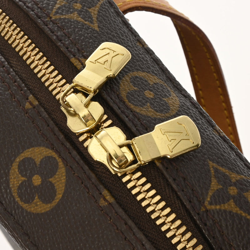 LOUIS VUITTON ルイヴィトン モノグラム スポンティーニ 2WAY ブラウン M47500 レディース モノグラムキャンバス ハンドバッグ Aランク 中古 銀蔵