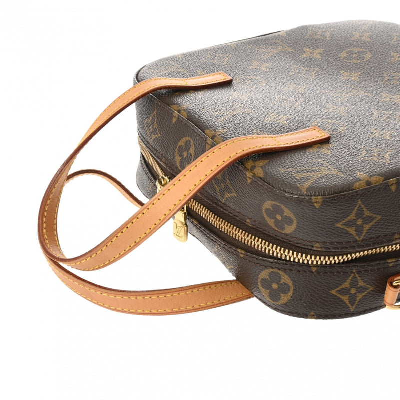 LOUIS VUITTON ルイヴィトン モノグラム スポンティーニ 2WAY ブラウン M47500 レディース モノグラムキャンバス ハンドバッグ Aランク 中古 銀蔵