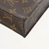 LOUIS VUITTON ルイヴィトン モノグラム プティット サックプラ 2WAY ブラウン M81295 レディース モノグラムキャンバス ハンドバッグ Aランク 中古 銀蔵