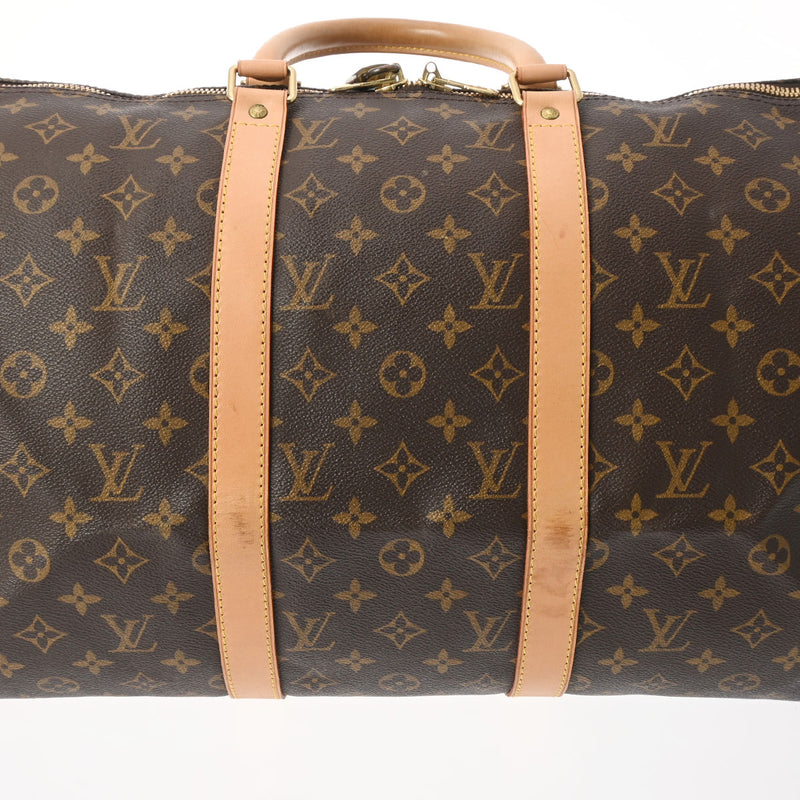 LOUIS VUITTON ルイヴィトン モノグラム キーポル 50 ブラウン M41426 ユニセックス モノグラムキャンバス ボストンバッグ ABランク 中古 銀蔵