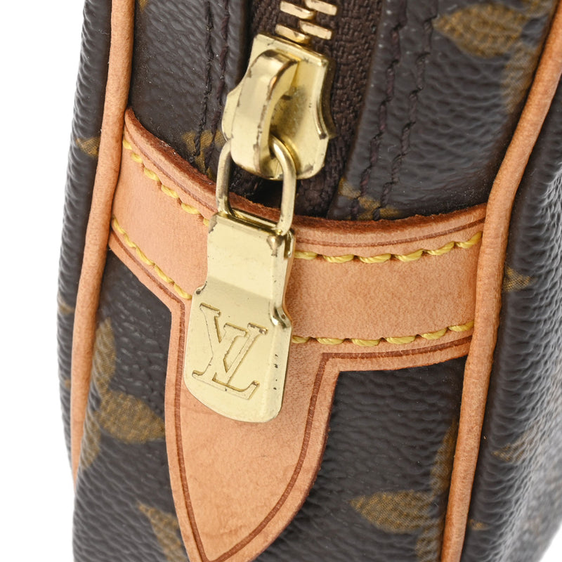 LOUIS VUITTON ルイヴィトン モノグラム ポシェット マルリーバンドリエール ブラウン M51828 レディース モノグラムキャンバス ショルダーバッグ Bランク 中古 銀蔵