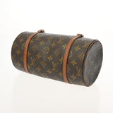 LOUIS VUITTON ルイヴィトン モノグラム パピヨン PM 旧型 ブラウン M51366 レディース モノグラムキャンバス ハンドバッグ ABランク 中古 銀蔵