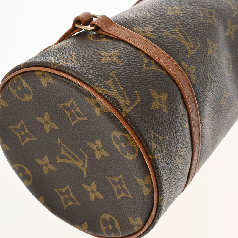 LOUIS VUITTON ルイヴィトン モノグラム パピヨン PM 旧型 ブラウン M51366 レディース モノグラムキャンバス ハンドバッグ ABランク 中古 銀蔵