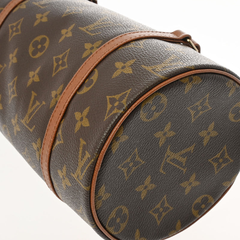 LOUIS VUITTON ルイヴィトン モノグラム パピヨン PM 旧型 ブラウン M51366 レディース モノグラムキャンバス ハンドバッグ ABランク 中古 銀蔵