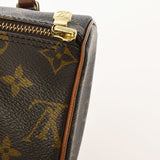 LOUIS VUITTON ルイヴィトン モノグラム パピヨン PM 旧型 ブラウン M51366 レディース モノグラムキャンバス ハンドバッグ ABランク 中古 銀蔵