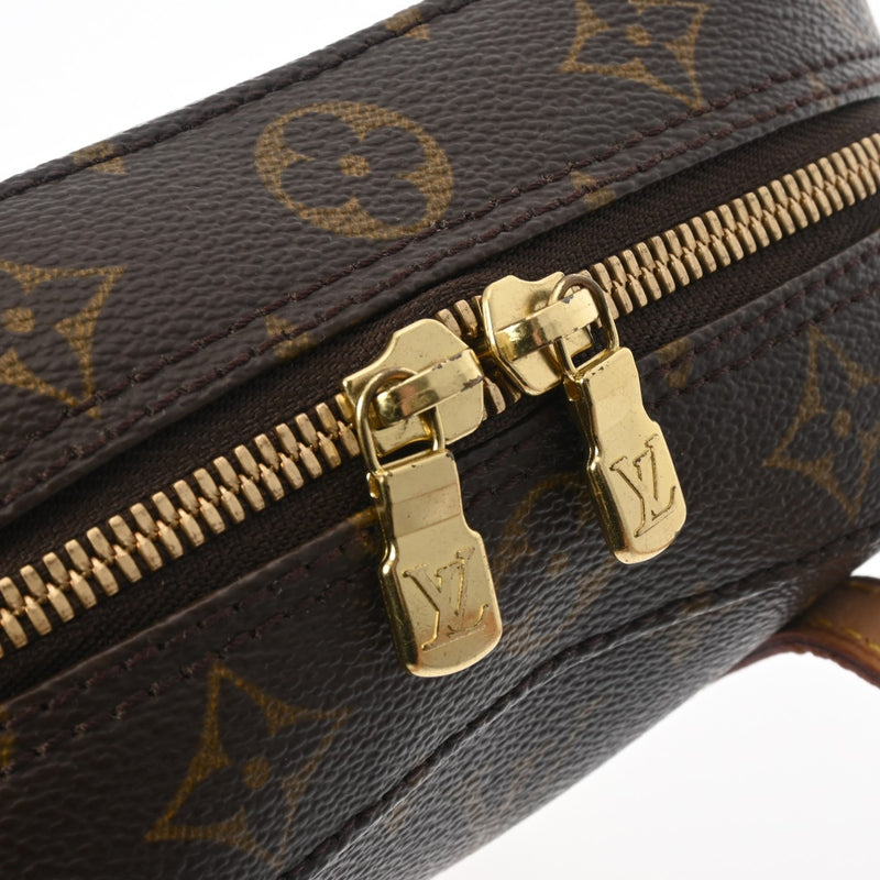 LOUIS VUITTON ルイヴィトン モノグラム スポンティーニ 2WAY ブラウン M47500 レディース モノグラムキャンバス ハンドバッグ Aランク 中古 銀蔵