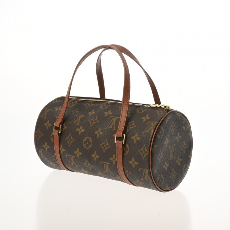 LOUIS VUITTON ルイヴィトン モノグラム パピヨン PM 旧型 ブラウン M51366 レディース モノグラムキャンバス ハンドバッグ ABランク 中古 銀蔵