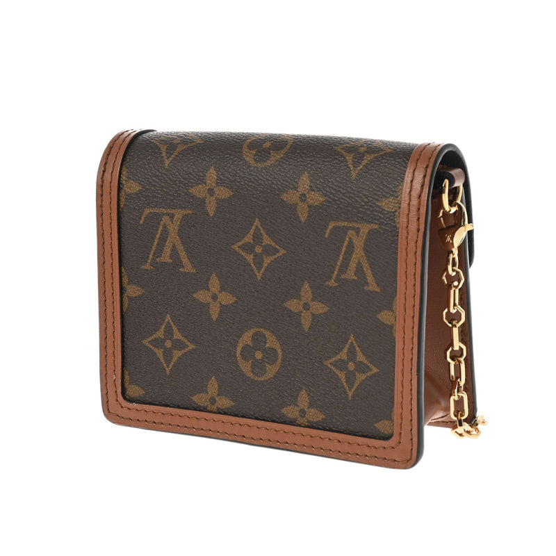 LOUIS VUITTON ルイヴィトン モノグラムリバース ピコ ドーフィーヌ 2WAY ブラウン M82749 レディース モノグラムキャンバス ショルダーバッグ Aランク 中古 銀蔵